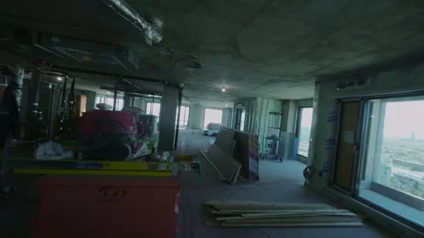 FPV drone flying inside a residential to... | Stock Video | Pond5