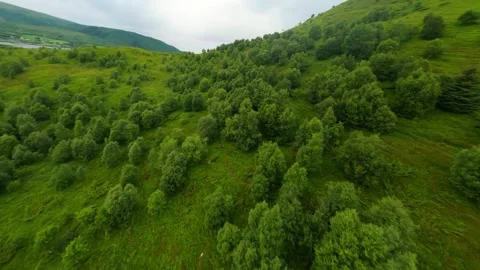 FPV drone in Norway Stock Footage 300722214