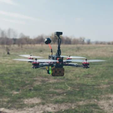 FPV drone ready to fly Stock Photos