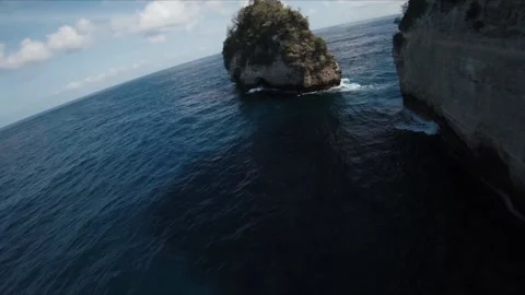 FPV drone shot in bali 스톡 동영상 218094895