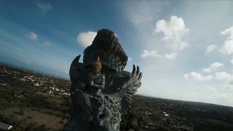 FPV drone shot in bali 스톡 동영상 218094969