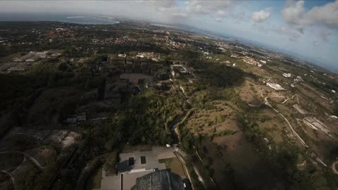 FPV drone shot in bali 스톡 동영상 218094981