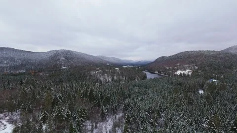 Fpv glide across diagonal snowy ridge Stock Footage 321178234