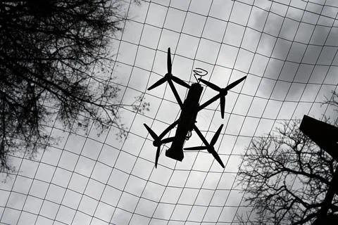FPV kamikaze drones. Stock Photos