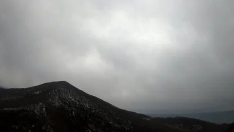 Fpv quadcopter flight in the mountains Stock Footage 170755217