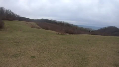Fpv quadcopter flight in the mountains Stock Footage 170755728