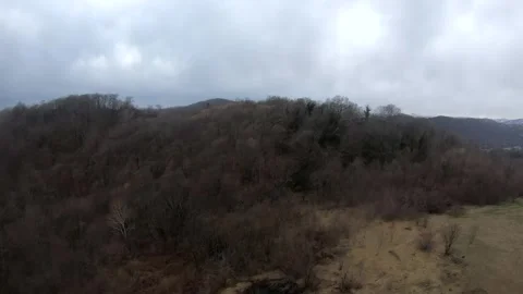 Fpv quadcopter flight in the mountains Stock Footage 170755799