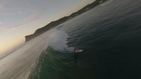 FPV Surf Clip Stock Footage 272171211