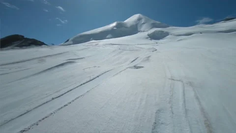 FPV WINTER RESORT Stock Footage 145144698