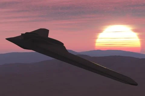 FQ 170 Sentinel Type Drone Stock Illustration