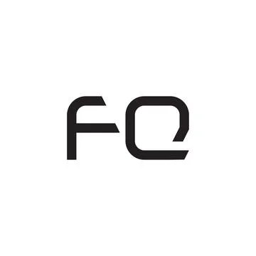 Fq initial letter vector logo icon Stock Illustration
