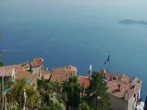 FR RIVIERA EZE 05 Stock Footage 21436682