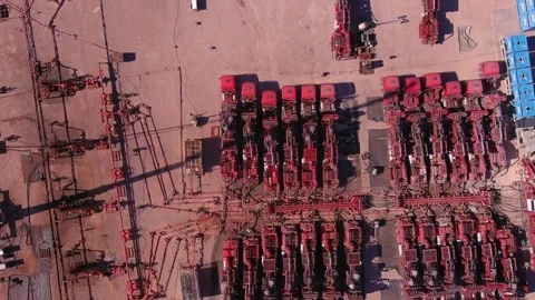 FRACKING Video stock 307482463