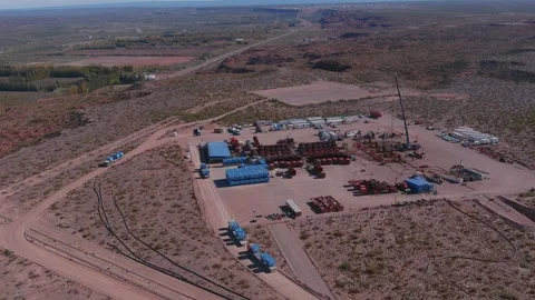 FRACKING Video stock 307488305