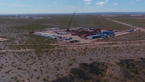 FRACKING Video stock 307488351