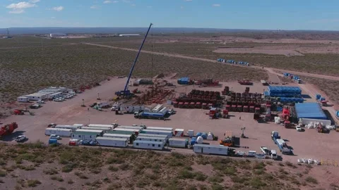 FRACKING Video stock 307489047