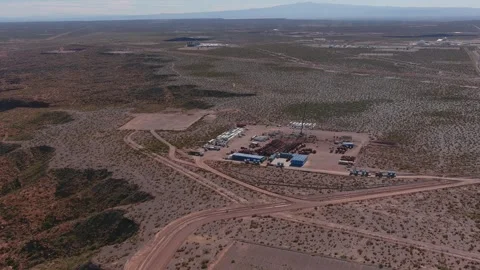 FRACKING Video stock 307489086