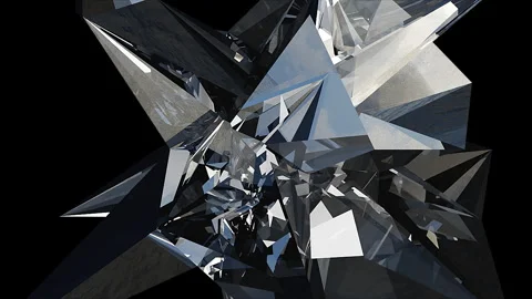 Fractal 3d element Stock Footage 333204949