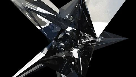 Fractal 3d element Stock Illustration