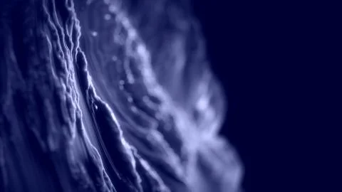 Fractal abstract background 3d shapes with depth of field. 스톡 일러스트