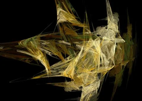 Fractal. Abstract background element Illustrazione stock