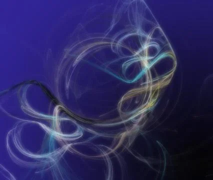 Fractal abstract background Stock Illustration