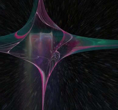 Fractal abstract background Stock Illustration