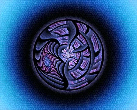 Fractal abstract background Stock Illustration