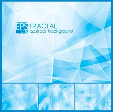 Fractal Abstract Background Stock Illustration