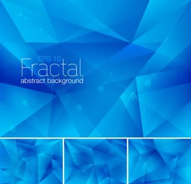 Fractal abstract background Stock Illustration