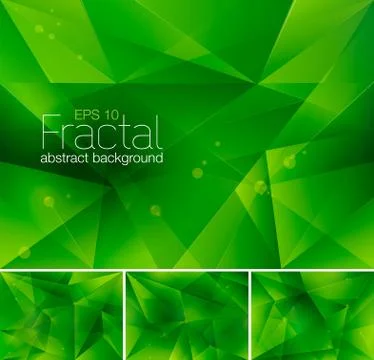 Fractal abstract background Stock Illustration