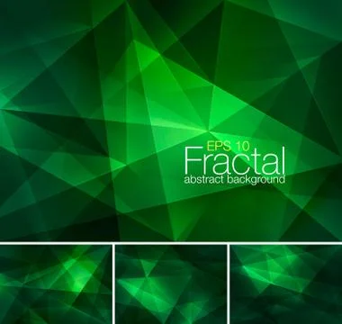 Fractal abstract background Stock Illustration