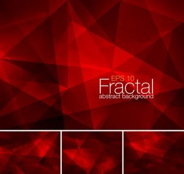 Fractal abstract background Stock Illustration