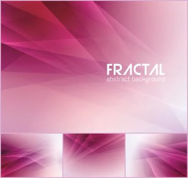 Fractal abstract background Stock Illustration