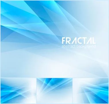 Fractal abstract background Stock Illustration
