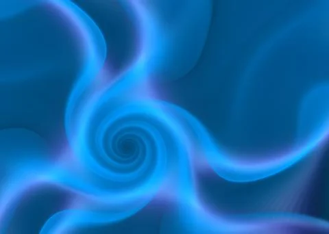 Fractal Abstract Helical  Background -  Fractal Art Stock Illustration