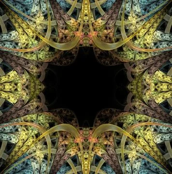 Fractal abstract Stock Illustration