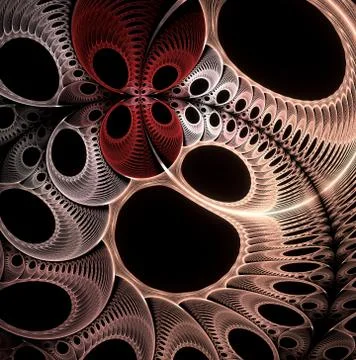 Fractal abstract Stock Illustration