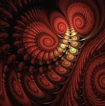 Fractal abstract Stock Illustration