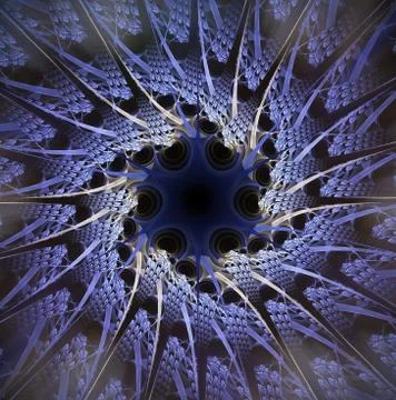 Fractal abstract Stock Illustration