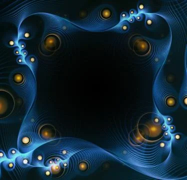 Fractal abstract Stock Illustration