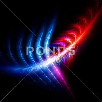 Fractal abstraction Stock Illustration