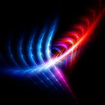 Fractal abstraction Illustrazione stock