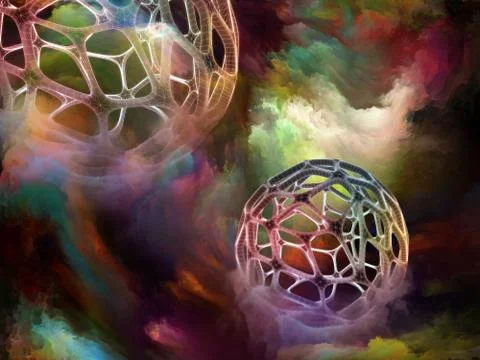 Fractal Abstraction Stockillustratie