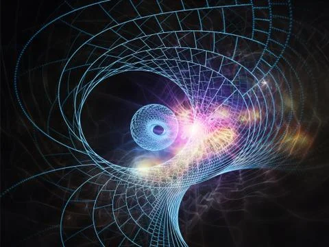 Fractal Abstraction Stockillustratie