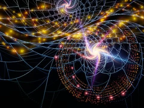 Fractal Abstraction Stockillustratie