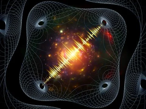 Fractal Abstraction Stockillustratie
