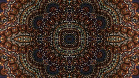 Fractal Arabesque 2 Stock Footage 103104345