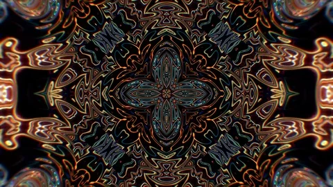 Fractal Arabesque 3 Stock Footage 103104428