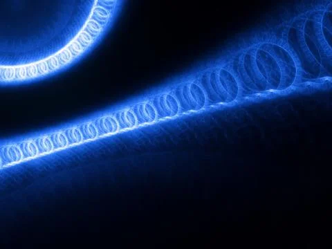 Fractal arc Illustrazione stock